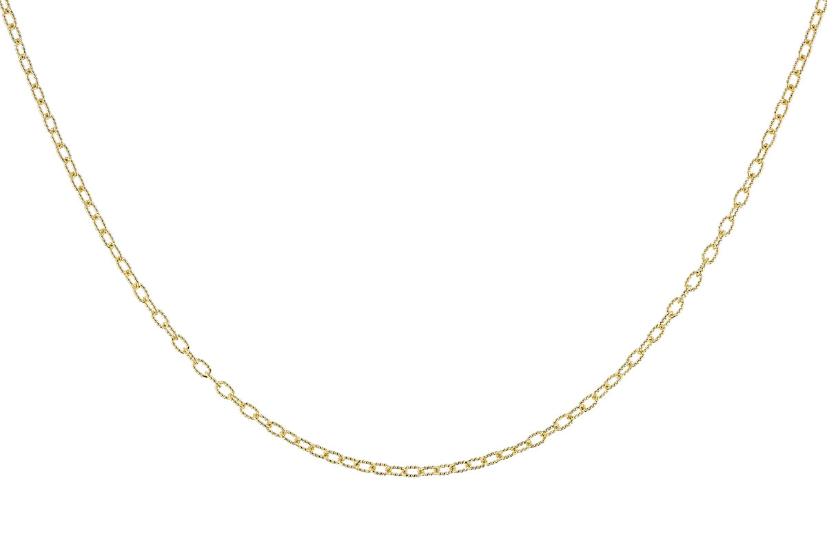 C310-06339: ROLO LG (18IN, 2.3MM, 14KT, LOBSTER CLASP)
