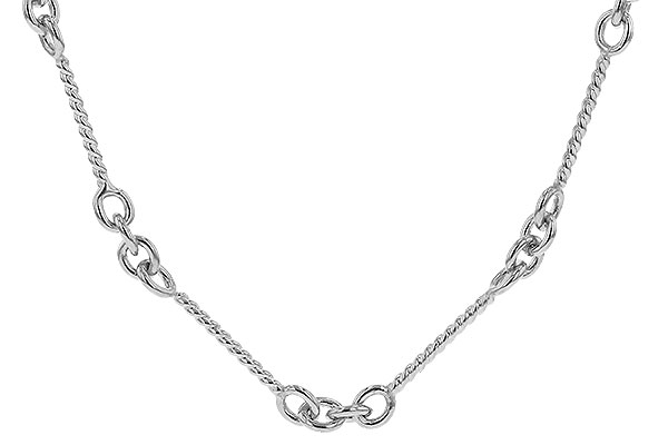 D310-06321: TWIST CHAIN (24IN, 0.8MM, 14KT, LOBSTER CLASP)