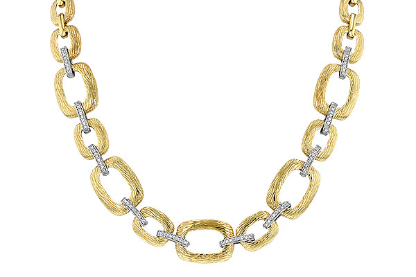 A042-73621: NECKLACE .48 TW (17 INCHES)