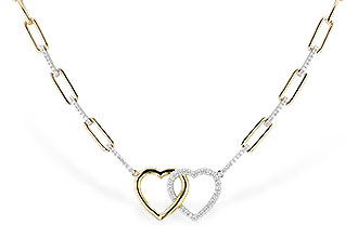 B310-04458: NECKLACE .52 TW