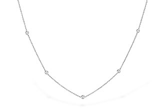 C309-12703: NECK .50 TW 18" 9 STATIONS OF 2 DIA (BOTH SIDES)