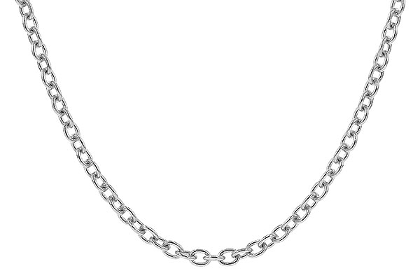 C310-07212: CABLE CHAIN (22IN, 1.3MM, 14KT, LOBSTER CLASP)