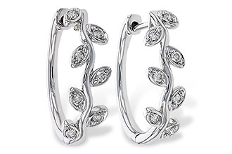 C310-93603: EARRINGS .25 TW
