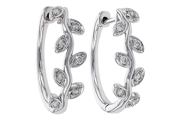 C310-93603: EARRINGS .25 TW