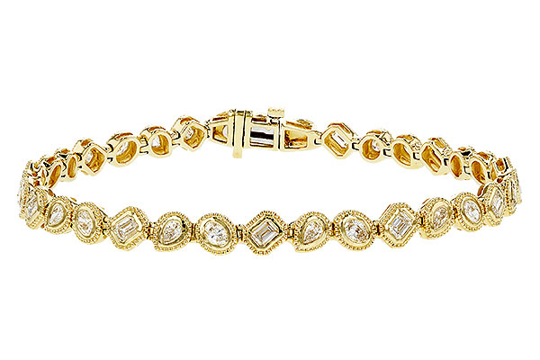 C310-99067: BRACELET 2.15 TW FANCY CUT DIAMONDS