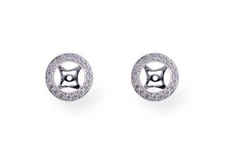 D220-06294: EARRING JACKET .32 TW (FOR 1.50-2.00 CT TW STUDS)