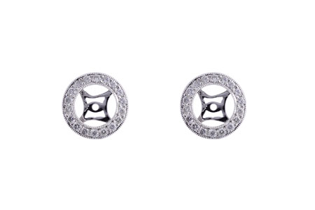 D220-06294: EARRING JACKET .32 TW (FOR 1.50-2.00 CT TW STUDS)