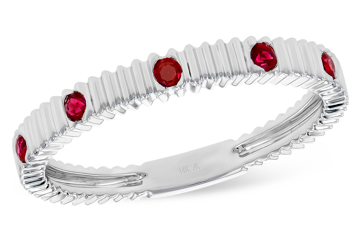D309-10839: LDS WED RG .12 RUBY TW