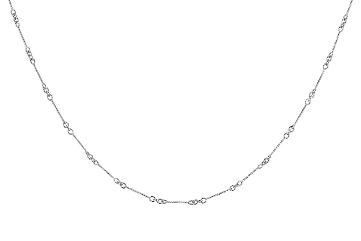 D310-06321: TWIST CHAIN (24IN, 0.8MM, 14KT, LOBSTER CLASP)