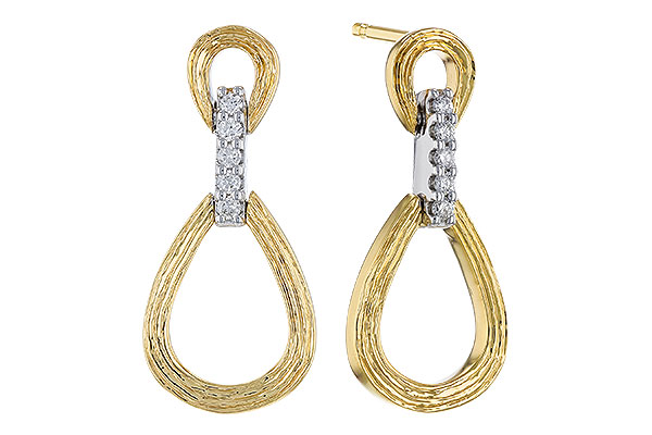 E310-92666: EARRINGS .07 TW