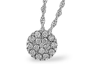 E310-94457: NECKLACE .25 TW