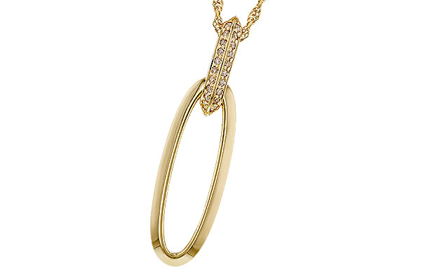 E310-95366: NECKLACE .10 TW