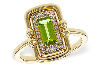 E310-99921: LDS RG .72 PERIDOT .84 TGW (8x4MM PER)