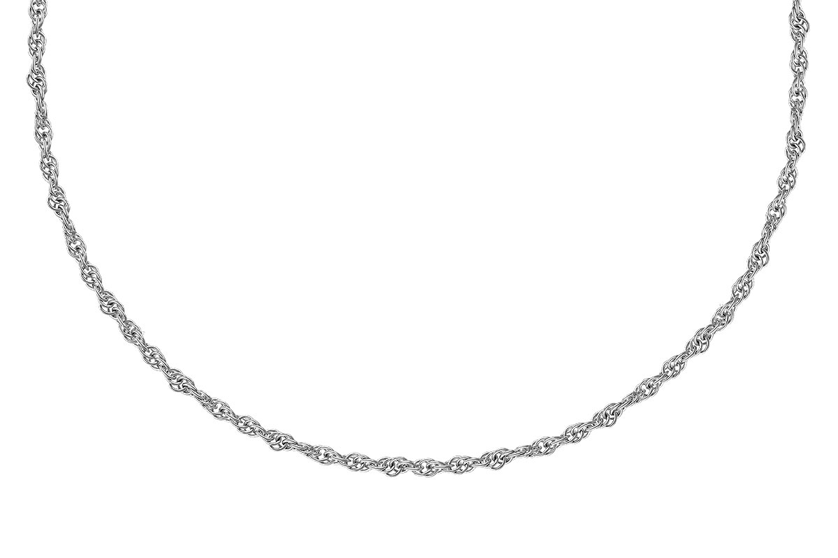 F310-06357: ROPE CHAIN (8IN, 1.5MM, 14KT, LOBSTER CLASP)
