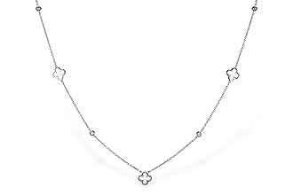 F310-93594: NECKLACE .20 TW (18")
