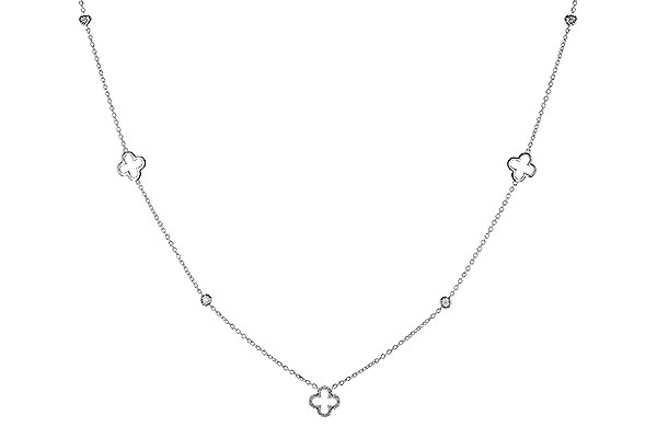 F310-93594: NECKLACE .20 TW (18")