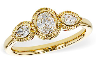 F310-99075: LDS DIA RG .60 TW FANCY CUT DIAMONDS