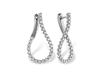 G310-98139: EARRINGS 1.00 TW