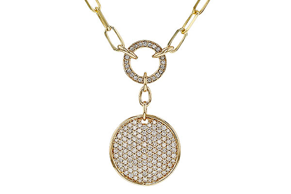 K310-93566: NECKLACE .92 TW (17")