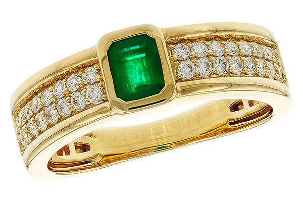 K310-98166: LDS RG .42 EMERALD .75 TGW (5x4MM EM)
