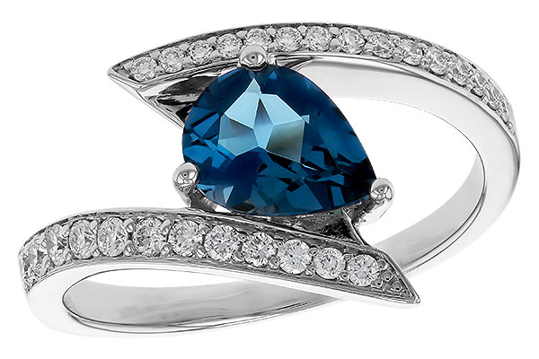 M310-92666: LDS RG 1.04 LONDON BLUE TOPAZ 1.28 TGW (8x6MM)