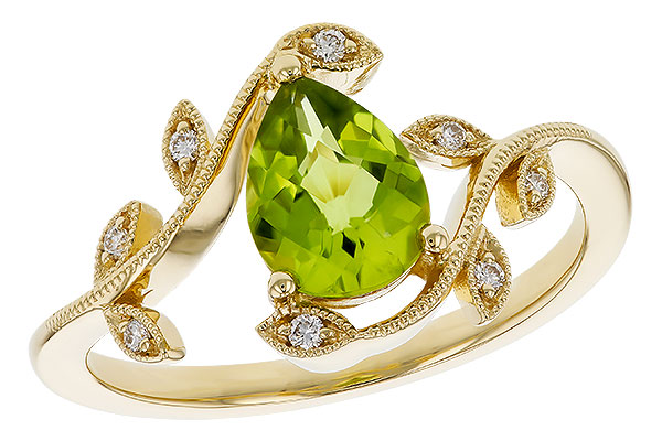 M310-93611: LDS RG 1.16 PERIDOT 1.22 TGW (8x6MM PER)